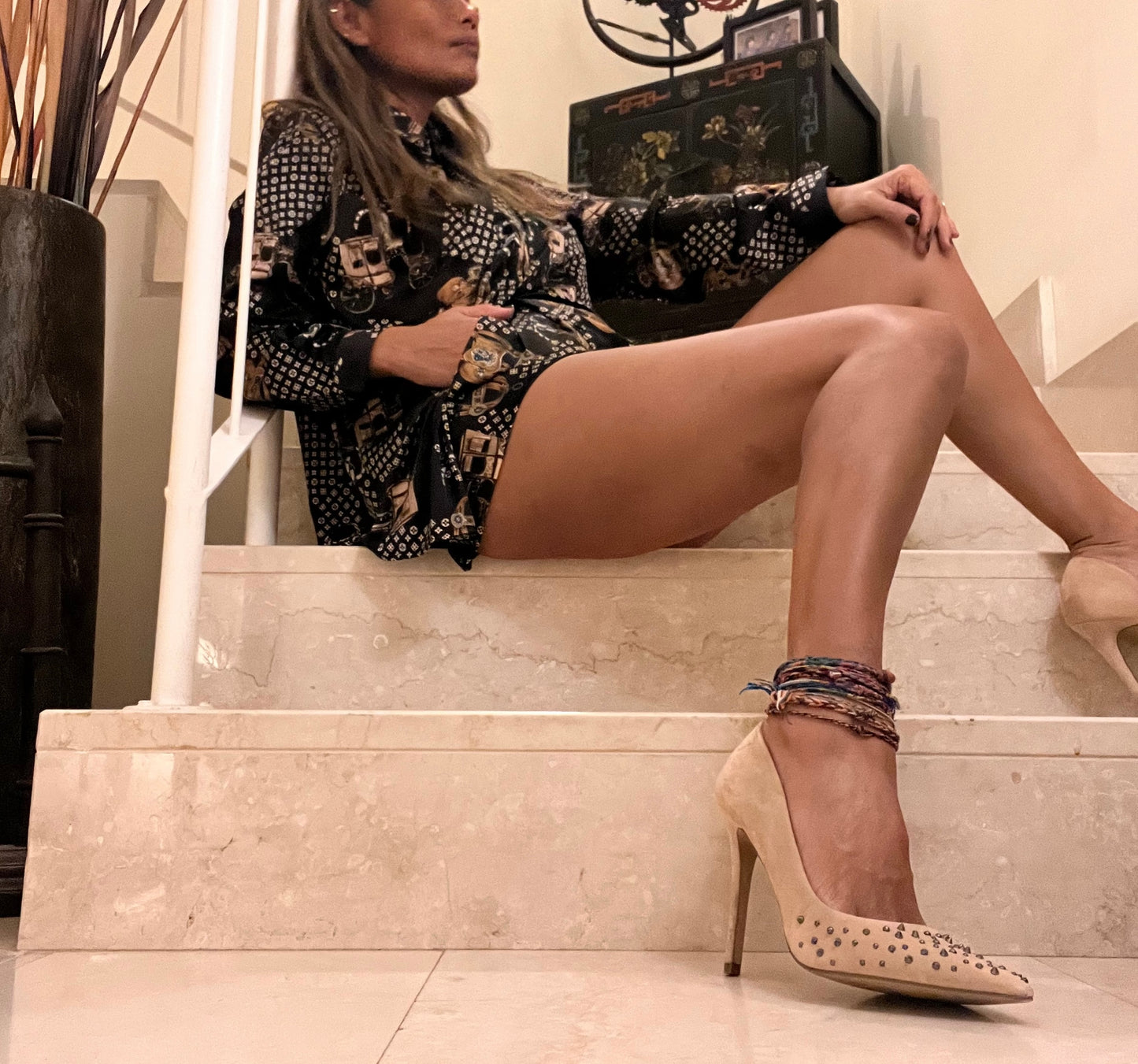 Emma printed shirt and short