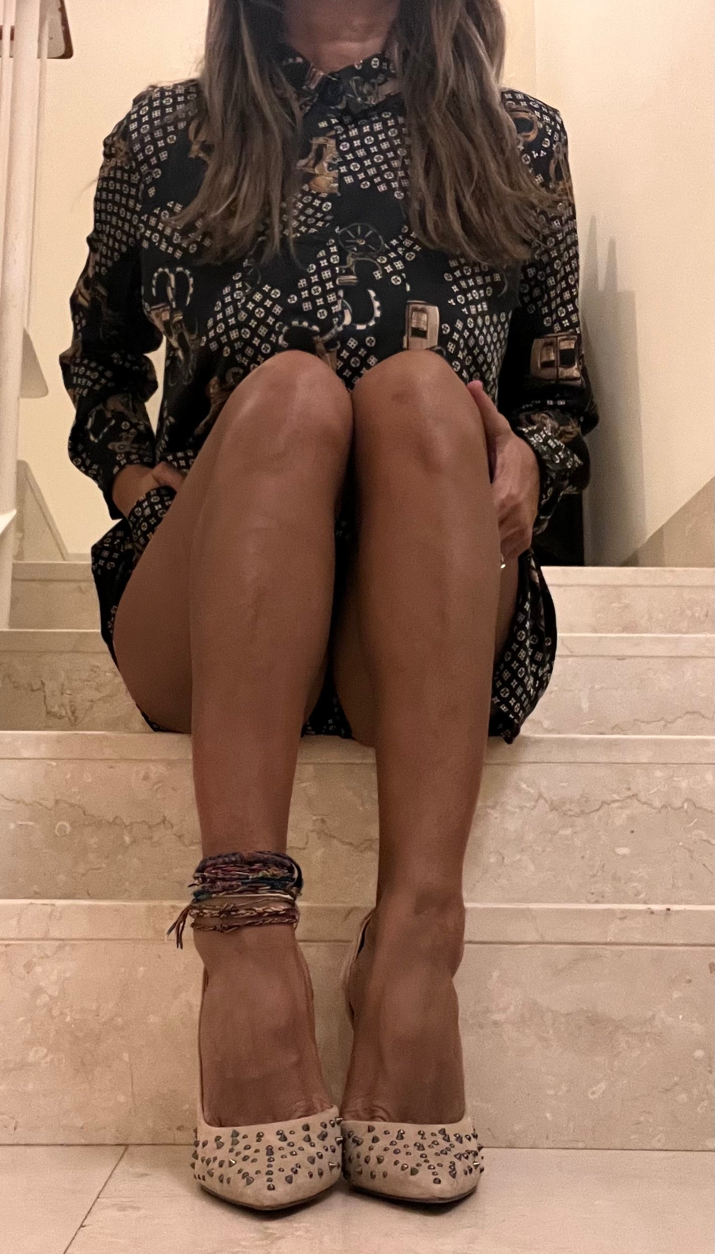 Emma printed shirt and short